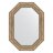 Зеркало в багетной раме Evoform виньетка античное серебро 85 мм 55x75 см в Казани 