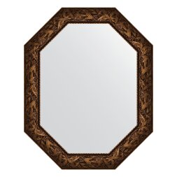 Зеркало в багетной раме Evoform византия бронза 99 мм 78x98 см