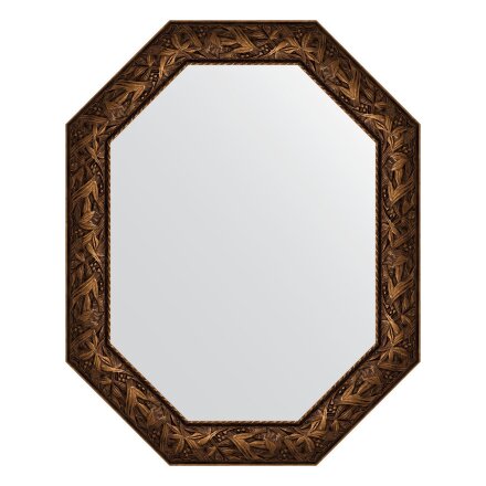 Зеркало в багетной раме Evoform византия бронза 99 мм 78x98 см в Казани 