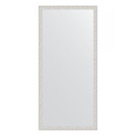 Зеркало в багетной раме Evoform чеканка белая 46 мм 71х151 см в Казани 