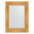 Зеркало с фацетом в багетной раме Evoform травленое золото 99 мм 59х79 см в Казани 