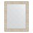 Зеркало с гравировкой в багетной раме Evoform виньетка серебро 109 мм 100x125 см в Казани 
