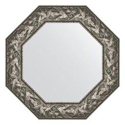 Зеркало в багетной раме Evoform византия серебро 99 мм 63x63 см