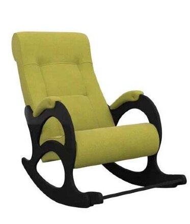 Кресло-качалка, модель 44 б/л, венге, Verona Apple Green в Казани 