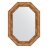 Зеркало в багетной раме Evoform виньетка античная бронза 85 мм 55x75 см в Казани 
