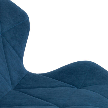 Кресло компьютерное ТC  50х78х49 см синее в Казани 