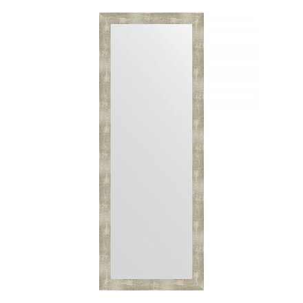 Зеркало в багетной раме Evoform алюминий 61 мм 54х144 см в Казани 