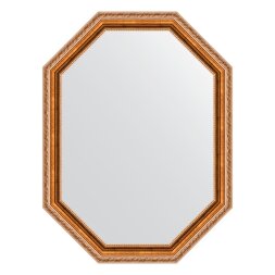 Зеркало в багетной раме Evoform версаль бронза 64 мм 62x82 см