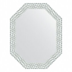 Зеркало в багетной раме Evoform перламутровые дюны 89 мм 76x96 см