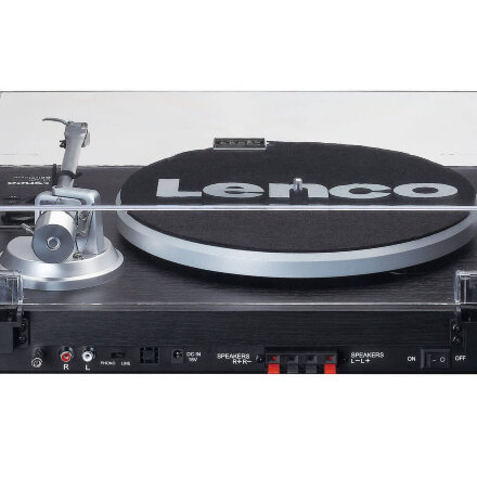 Проигрыватель виниловых пластинок Lenco LS-500 Black в Казани 