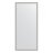 Зеркало в багетной раме Evoform волна алюминий 46 мм 71х151 см в Казани 