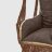 Кресло подвесное Besta Fiesta Кимберли коричневое (без каркаса) в Казани 