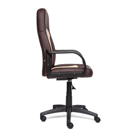 Кресло компьютерное TC коричнево-бежевый 125х62х47 см в Казани 