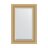 Зеркало с фацетом в багетной раме Evoform сусальное золото 80 мм 55х85 см в Казани 