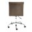 Кресло офисное TC до 100 кг 96х45х40 см коричневый в Казани 