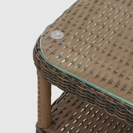 Комплект мебели NS Rattan Sky коричневый с бежевым 4 предмета в Казани 
