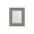 Зеркало с фацетом в багетной раме Evoform римское серебро 88 мм 46х56 см в Казани 
