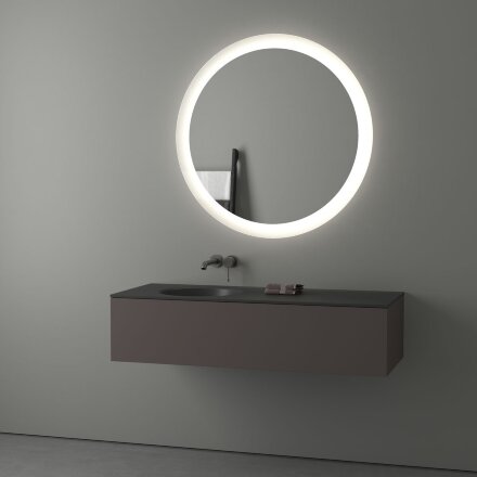 Зеркало Evoform с LED-подсветкой 25,5 W Ø100 см Без выключателя Нейтральный белый свет в Казани 