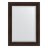 Зеркало с фацетом в багетной раме Evoform темный прованс 99 мм 79х109 см в Казани 