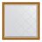 Зеркало с гравировкой в багетной раме Evoform состаренное золото с плетением 70 мм 83x83 см в Казани 