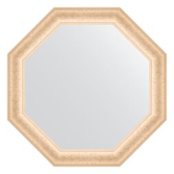 Зеркало в багетной раме Evoform старый гипс 82 мм 75,2х75,2 см