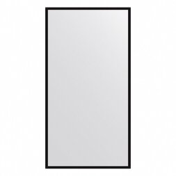Зеркало в багетной раме Evoform черный 20 мм 66х126 см