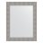 Зеркало в багетной раме Evoform чеканка серебряная 90 мм 70х90 см в Казани 