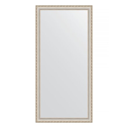 Зеркало в багетной раме Evoform версаль серебро 64 мм 75х155 см в Казани 