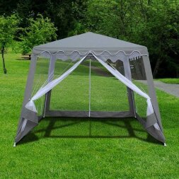 Садовый тент шатер с москитной сеткой