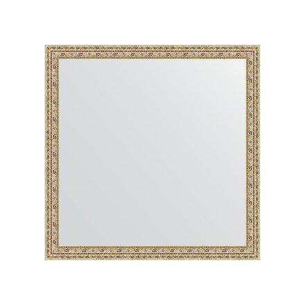 Зеркало в багетной раме Evoform сусальное золото 47 мм 72х72 см в Казани 