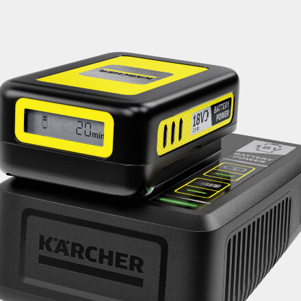 Быстрое зарядное устройство Karcher 18 V *EU в Казани 