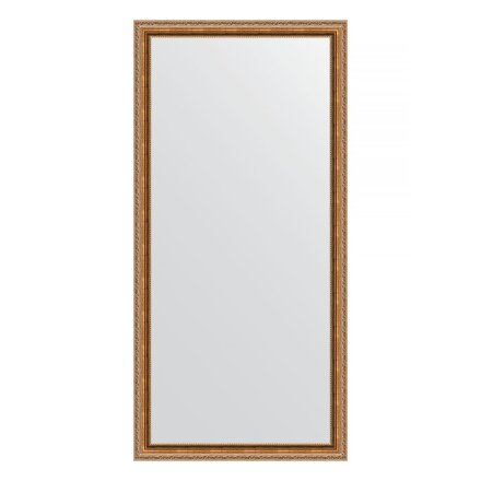 Зеркало в багетной раме Evoform версаль бронза 64 мм 75х155 см в Казани 