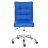 Кресло компьютерное TC синий 98х44х43 см в Казани 