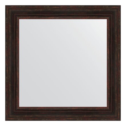 Зеркало в багетной раме Evoform темный прованс 99 мм 82х82 см в Казани 