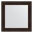 Зеркало в багетной раме Evoform темный прованс 99 мм 82х82 см в Казани 