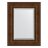 Зеркало с фацетом в багетной раме Evoform состаренная бронза с орнаментом 120 мм 62х82 см в Казани 