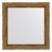 Зеркало в багетной раме Evoform вензель бронзовый 101 мм 83х83 см в Казани 