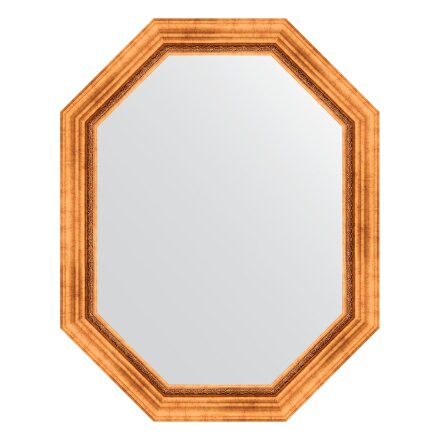Зеркало в багетной раме Evoform римское золото 88 мм 76x96 см в Казани 