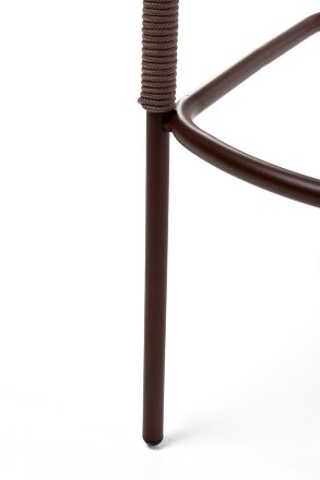 Барный стул из роупа Марсель серо-коричневый в Казани 