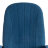 Кресло компьютерное TC флок синее 63х50х121 см в Казани 