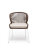 Плетеный стул из роупа Милан коричнево-бежевый в Казани 