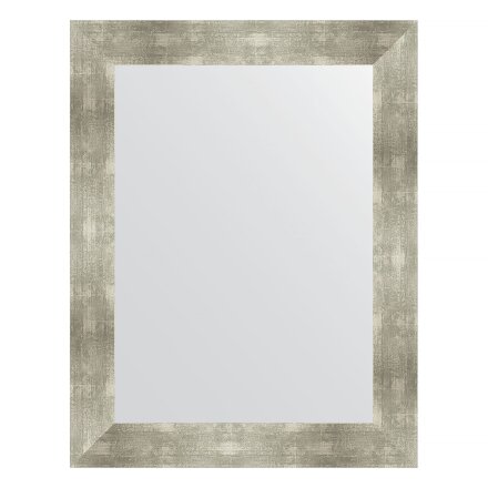 Зеркало в багетной раме Evoform алюминий 90 мм 70х90 см в Казани 