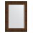 Зеркало с фацетом в багетной раме Evoform состаренная бронза с орнаментом 120 мм 82х112 см в Казани 