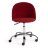 Кресло компьютерное TC флок/ткань бордовый/красный в Казани 