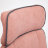 Кресло ТС 64х47х128 см флок розовый в Казани 