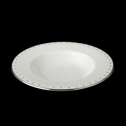 Набор тарелок для супа Hankook/Prouna Принцесс с кристаллами Swarovski 22,5 см 6 шт