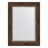 Зеркало с фацетом в багетной раме Evoform состаренное дерево с орнаментом 120 мм 82х112 см в Казани 