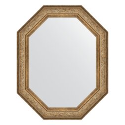 Зеркало в багетной раме Evoform виньетка античная бронза 109 мм 80x100 см