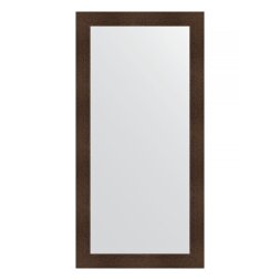Зеркало в багетной раме Evoform бронзовая лава 90 мм 80х160 см