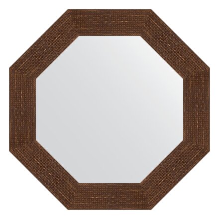 Зеркало в багетной раме Evoform мозаика античная медь 70 мм 53,0х53,0 см в Казани 